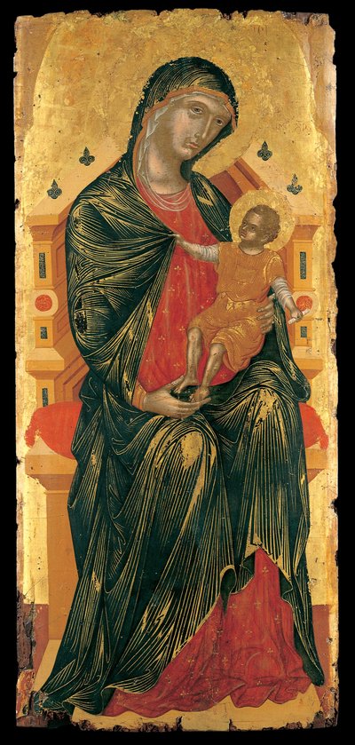 La Virgen y el Niño de Unbekannt Unbekannt